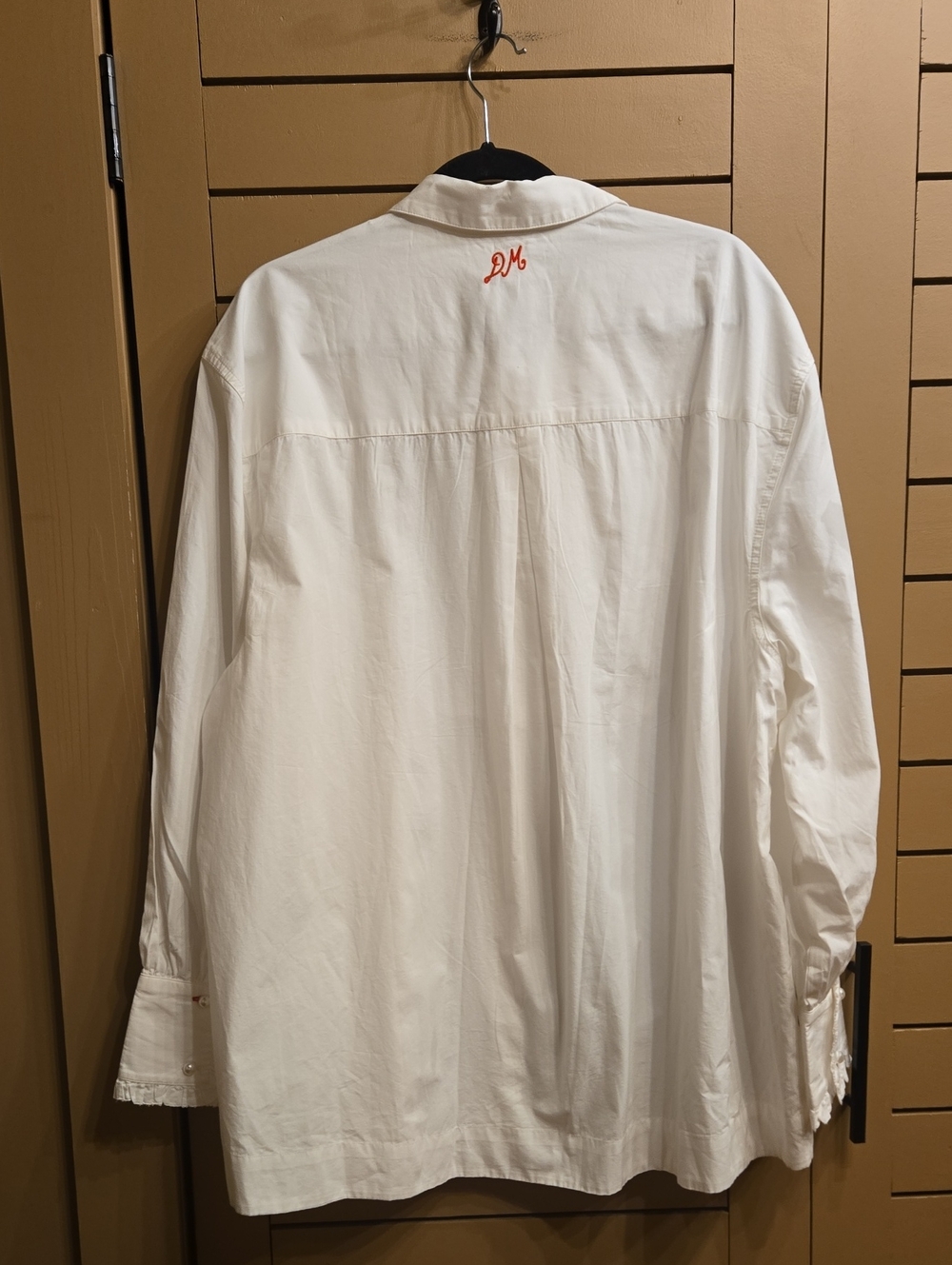 Damson Madder Tuxedo Ruffle Shirt EU Size 18/ US Size 14 (see Measurements) - Picture 11 of 12